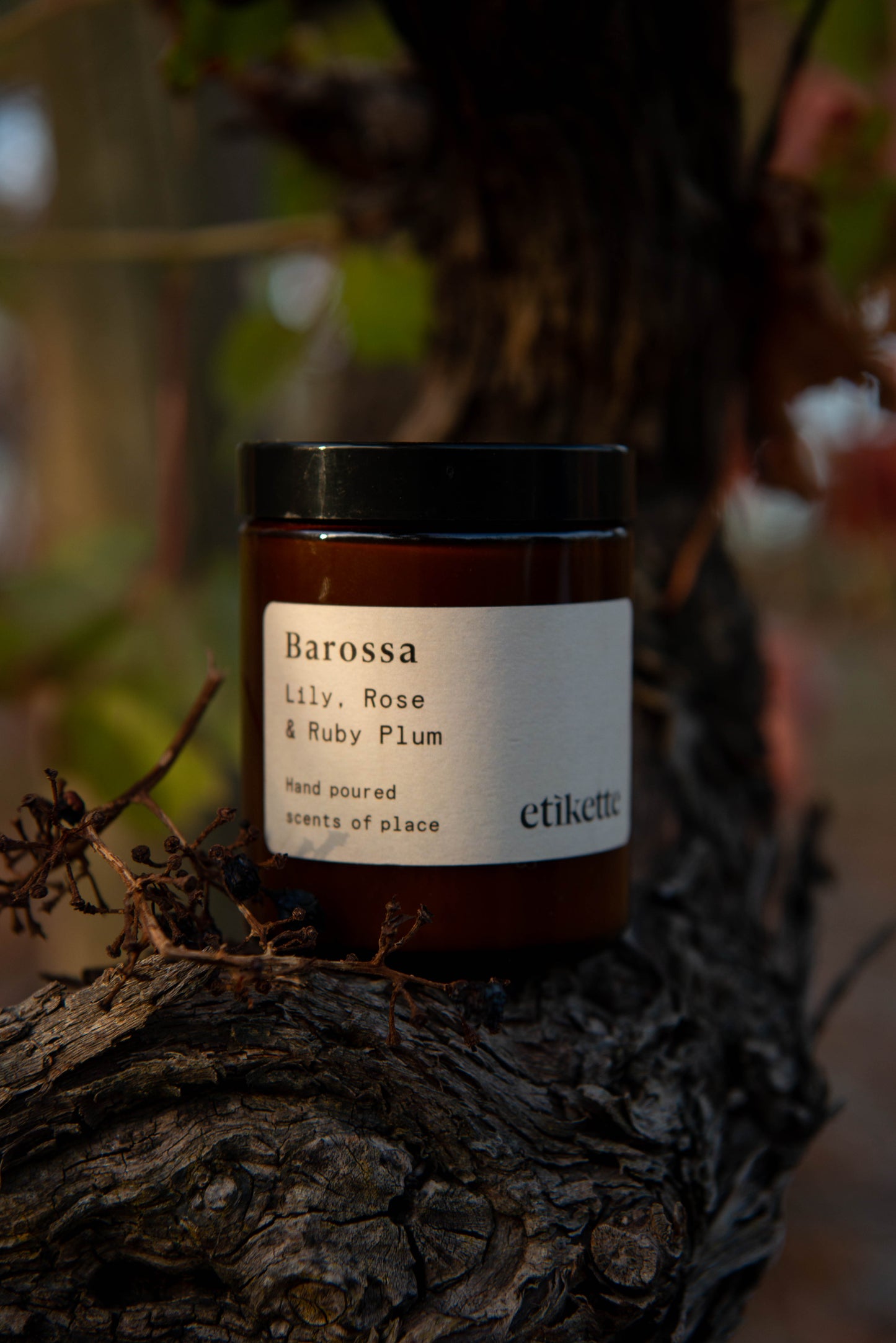 Etikette Handmade Soy Candle