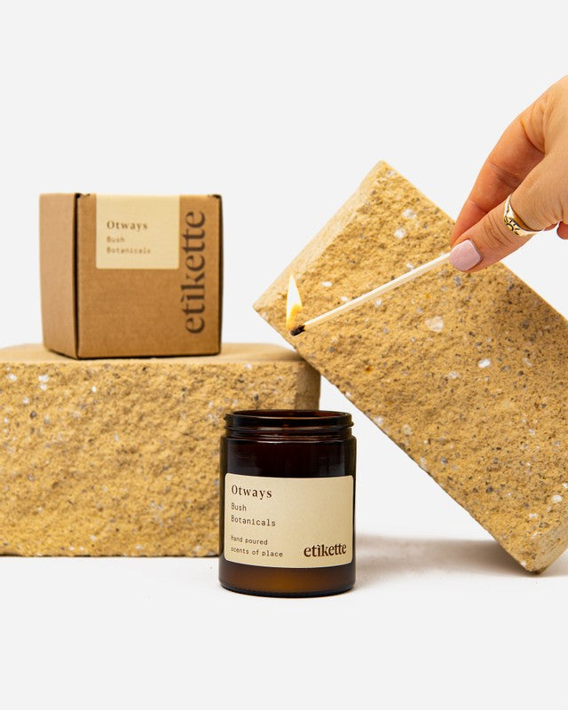 Etikette Handmade Soy Candle