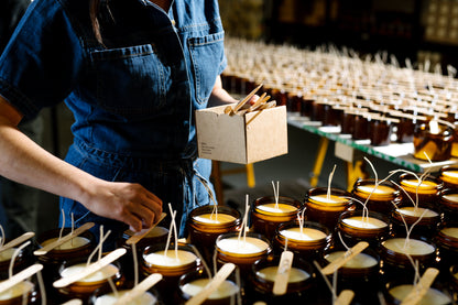 Etikette Handmade Soy Candle